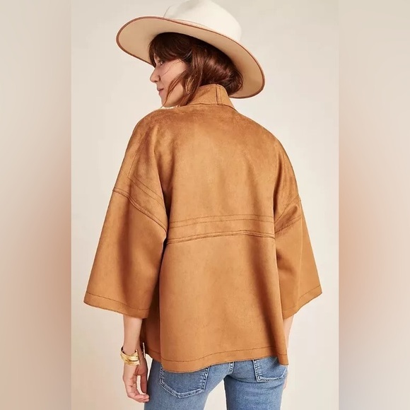 Anthropologie Scarlett Sueded Kimono - Picture 5 of 8